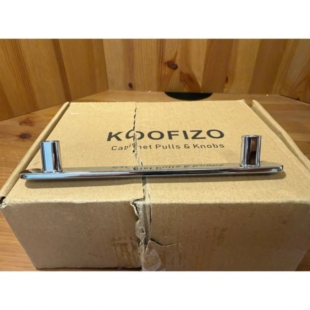 10 Modern Chrome Cabinet Drawer Pull Handle 6